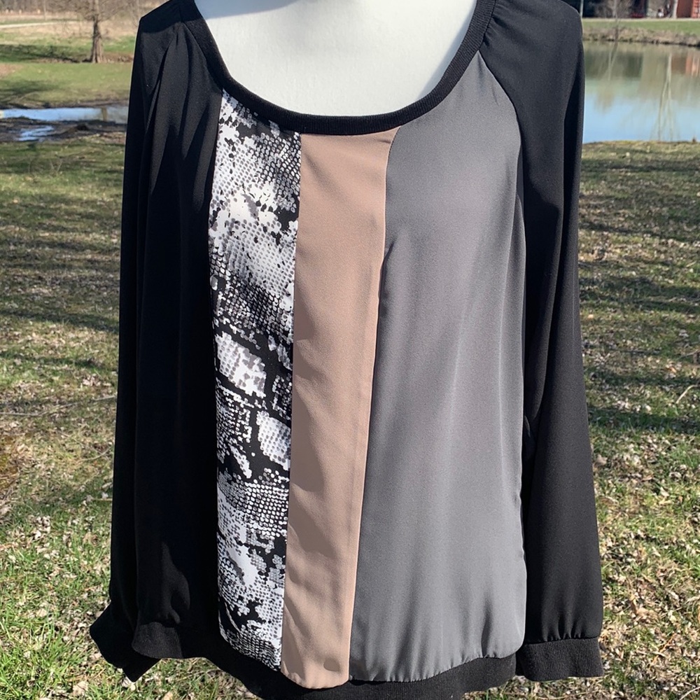 NWOT NY Collection Blouse Size Large Cut Tags Off but Never Worn